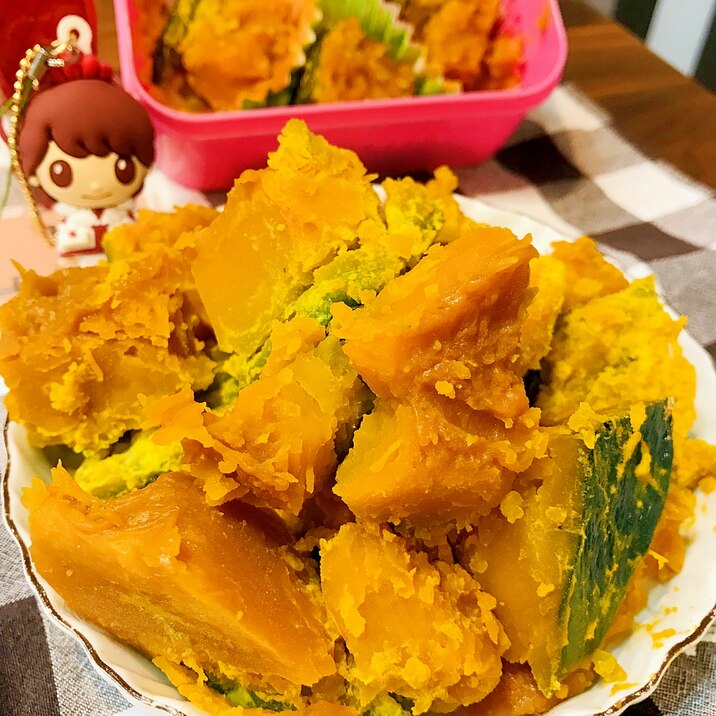 お弁当おかず定番作り置き4弾 かぼちゃの煮物 レシピ 作り方 By ぼくバナナ 楽天レシピ
